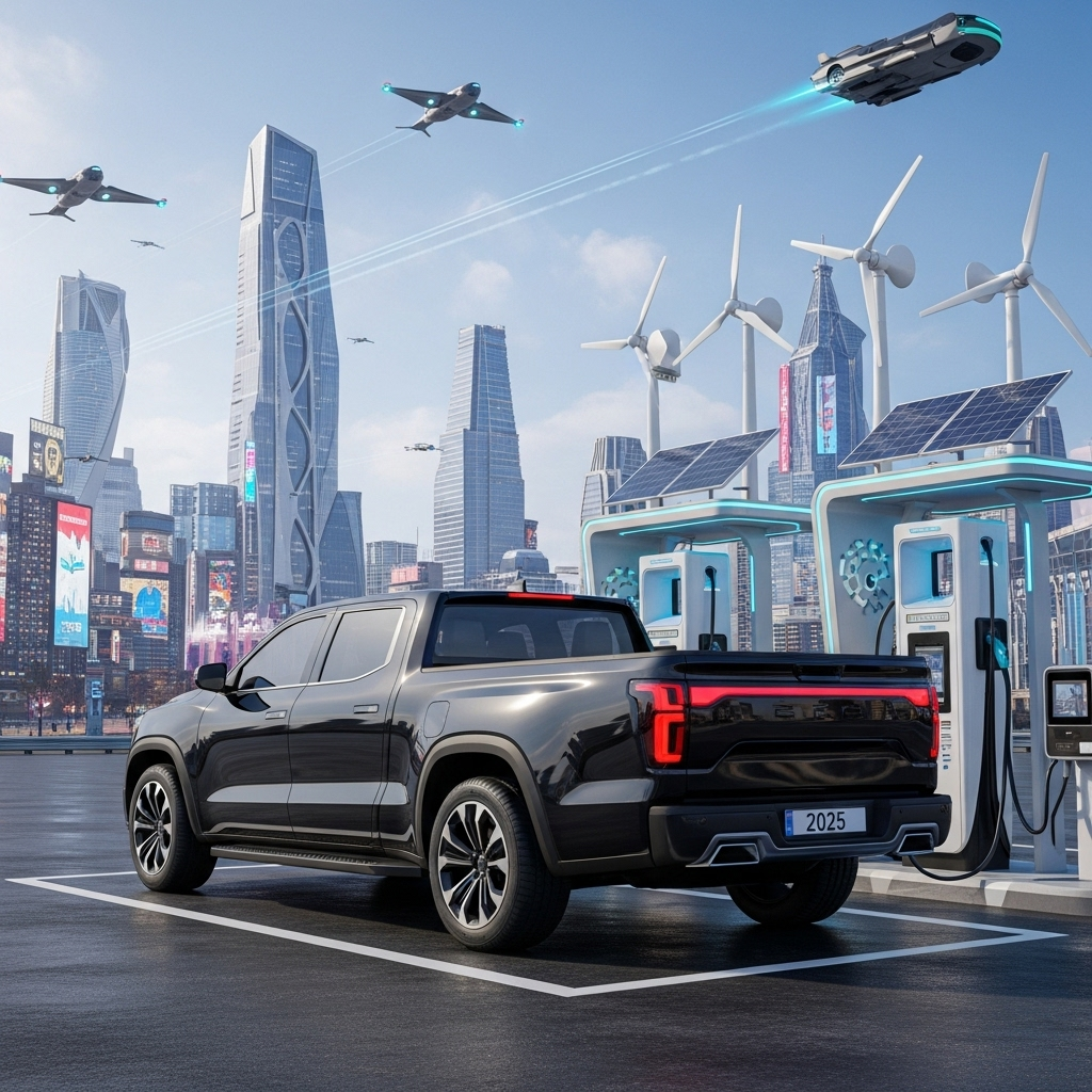 Przyszłość motoryzacji: przewodnik po pickupach roku 2025